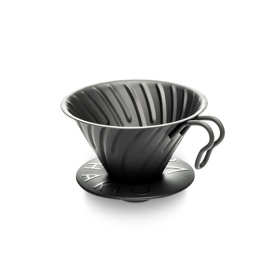 Hario V60 Metal Coffee Dripper 02 - Black