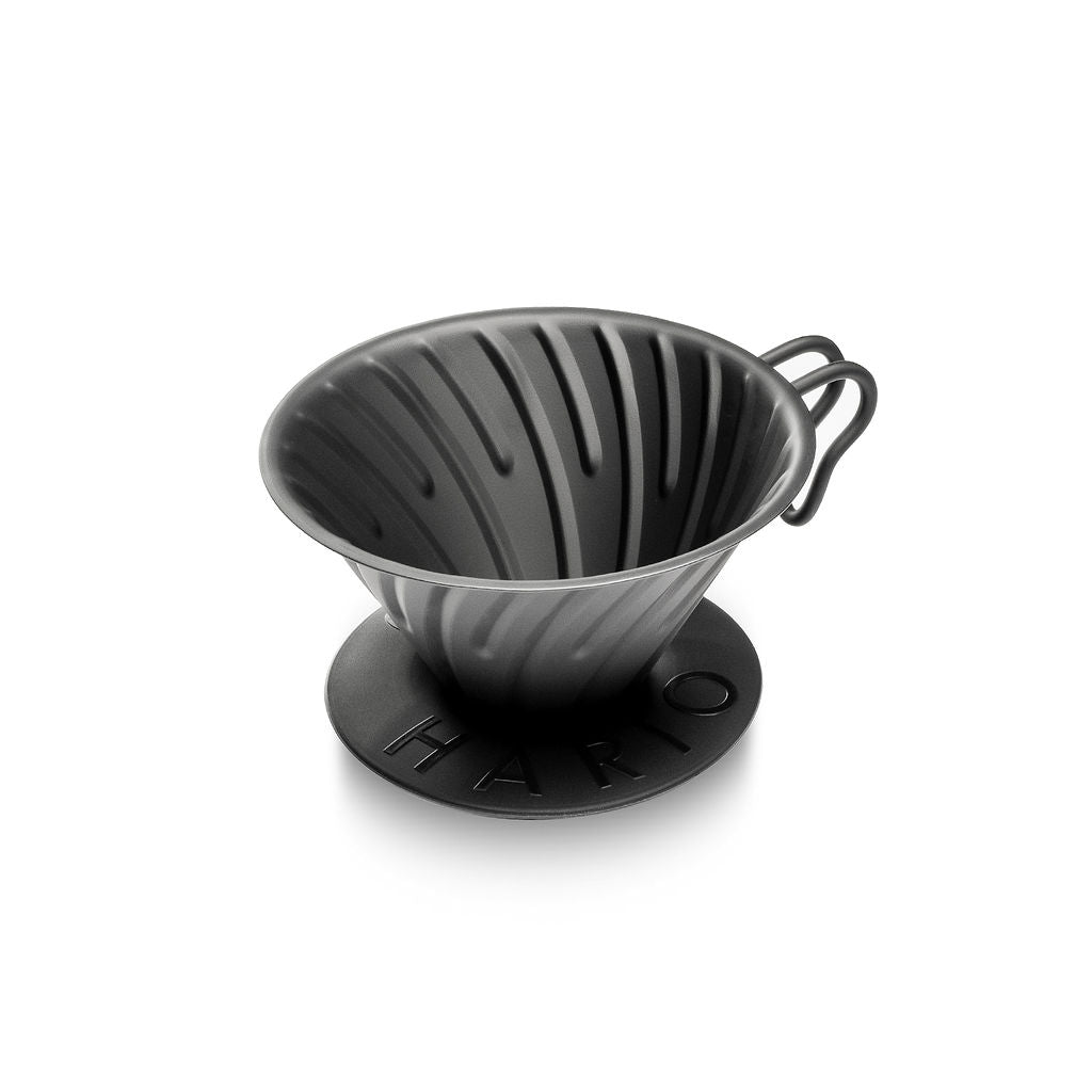 Hario V60 Metal Coffee Dripper 02 - Black
