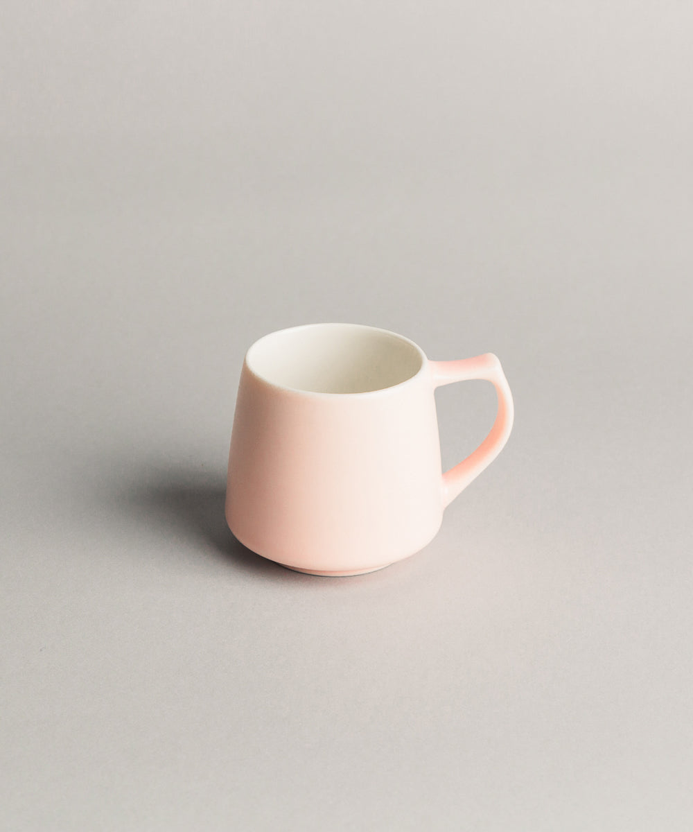 Side of Pink Origami Japan Ceramic Coffee Mug Cup