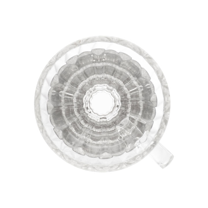 Yama Glass Cone Coffee Dripper - Black