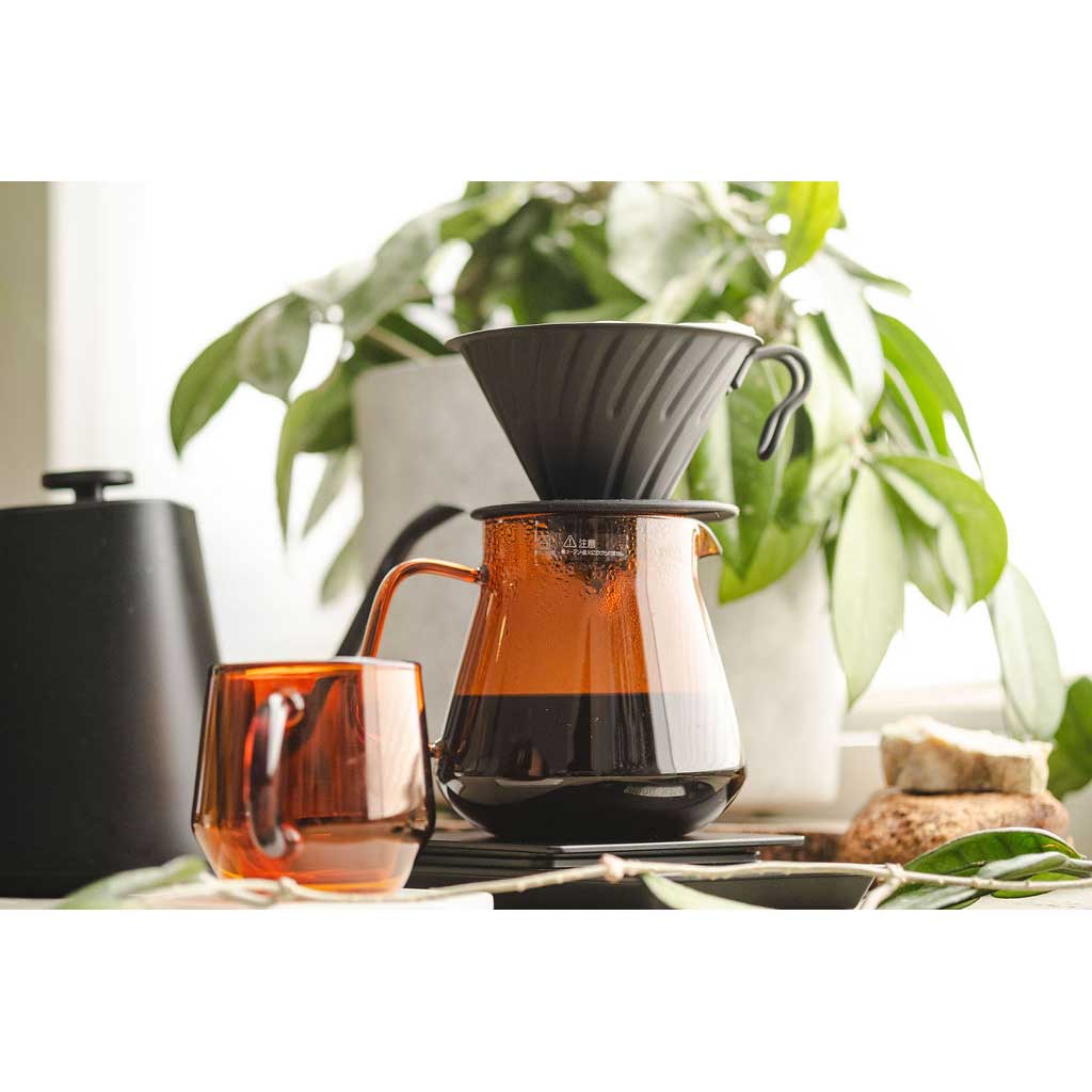 Hario V60 Metal Coffee Dripper 02 - Black